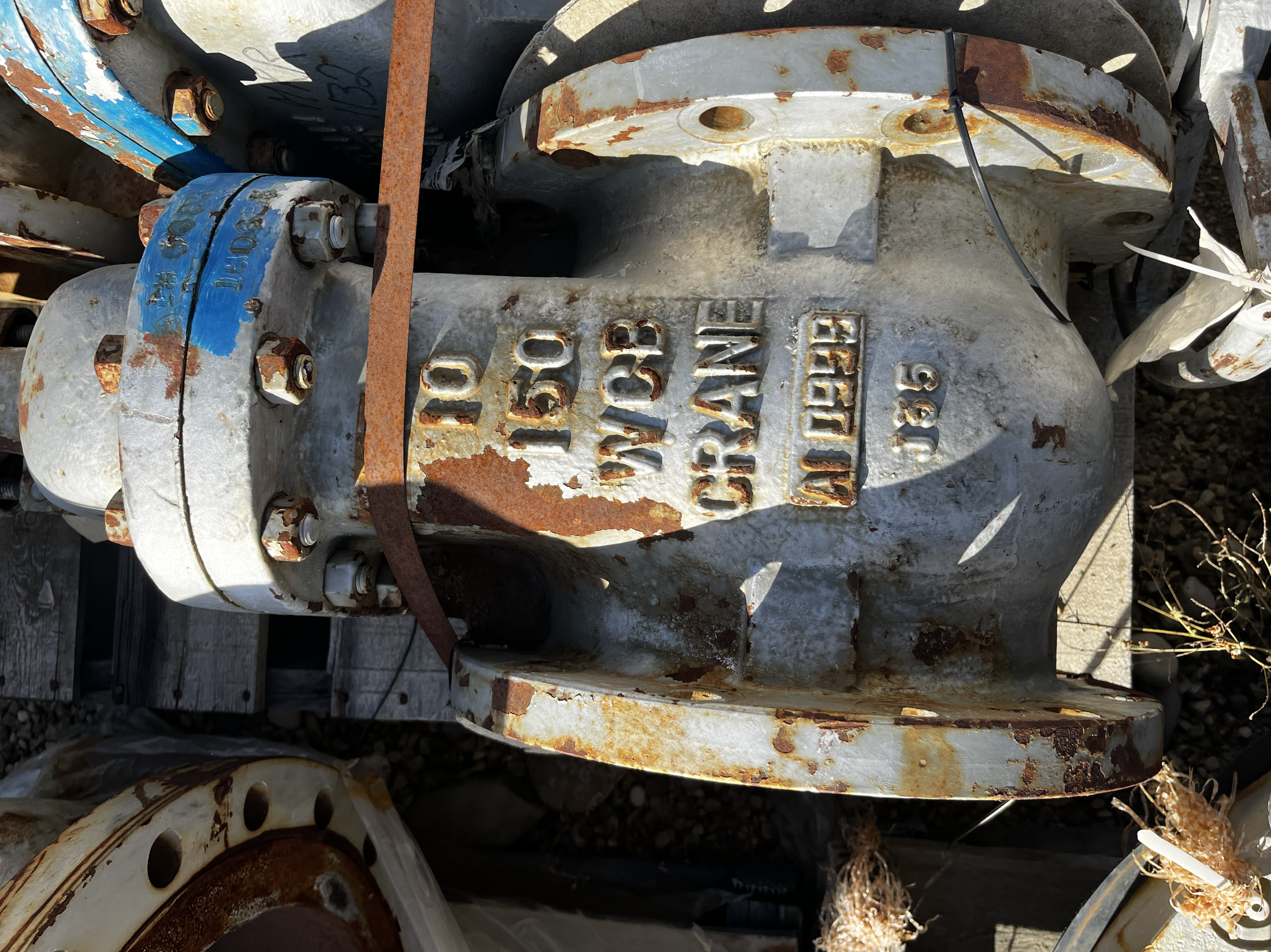 Crane 447 UF 10-inch Class 150 Cast Steel Gate Valve — product image 2 of 3