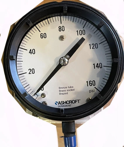 Ashcroft Duragauge 45-1279-AS-02L-160 Pressure Gauge 0-160 PSI — primary product image