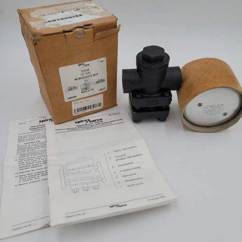 Spirax Sarco TD62M Thermodynamic Steam Trap 1/2" ANSI 600