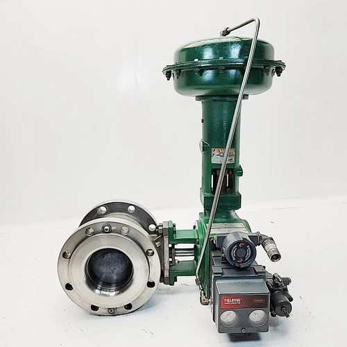 Fisher 6" V150 CL-150 Control Valve With 1052 Size 40 Pneumatic Actuator — product image 5 of 6