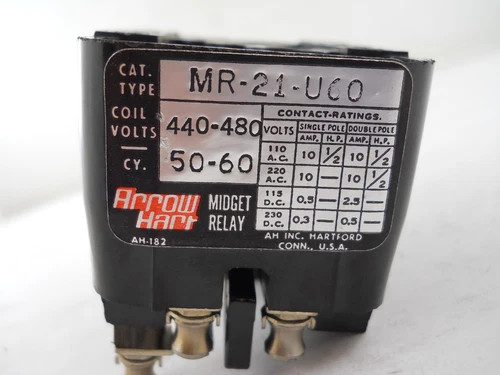 Arrow Hart MR-21-UCO Midget Relay