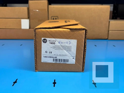 Allen-Bradley 1492-XIM24-8R Series A 8 Relay Expander Interface Module — primary product image