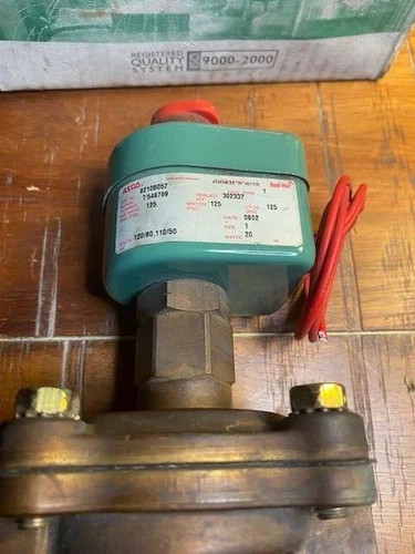 ASCO RedHat 8210B057 Solenoid Valve, 2-Way Normally Closed, 1" NPT, 120V AC — primary product image