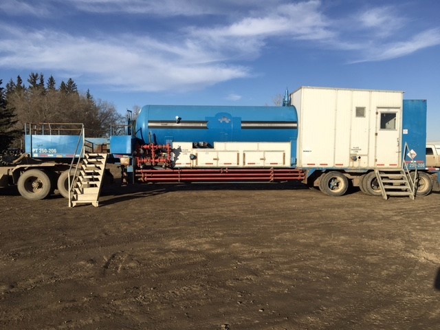 Silverado Oilfield Ventures 6' x 20' Production Testing Unit