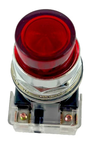 Furnas Oil Tight Pilot Light 52PA4J2 Transformer Type 480V AC Red — product image 5 of 9