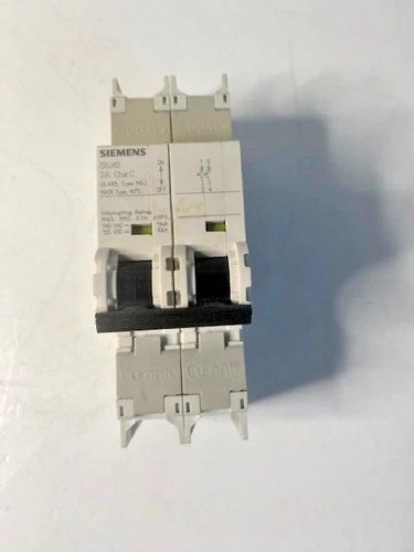 Siemens 5SJ4203-7HG41 Miniature Circuit Breaker 2-Pole 3A 240VAC — primary product image