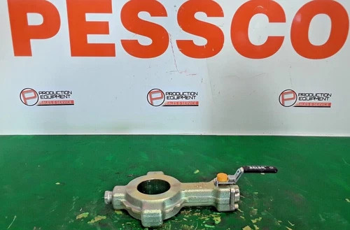 Balon 2" Full Port Integral Steel Test and Tap Device with 1/4" Ball Valve