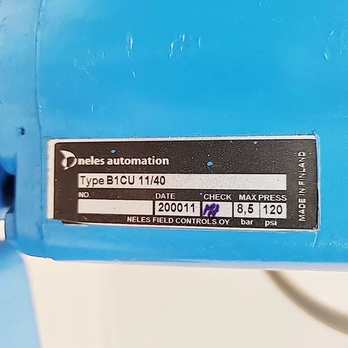 Neles Jamesbury 6 Inch Ball Valve R21CA06CCJD with B1CU 11/40 Pneumatic Actuator — product image 7 of 10