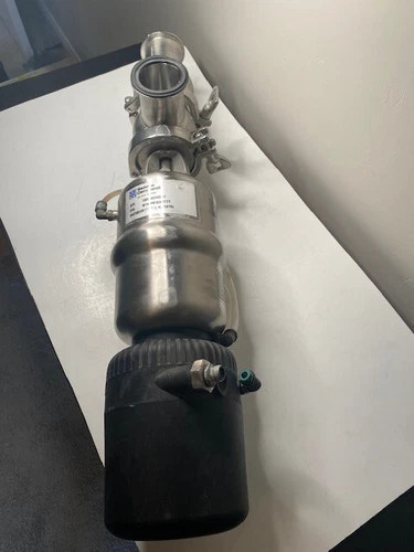 Waukesha Cherry Burrell SW43T20B1E3W1TTT Change Over Valve 2" with APV Actuator
