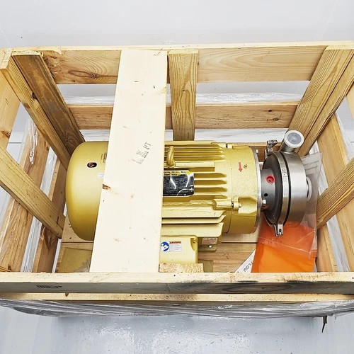 Waukesha Cherry-Burrell S2092 3x4 Centrifugal Pump 316LSS with 40 HP Baldor-Reliance Motor — product image 2 of 11