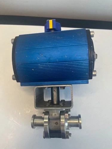 MCF MSR40F04 Pneumatic Actuated 1/2" Sanitary Ball Valve TT2566TET — product image 5 of 5