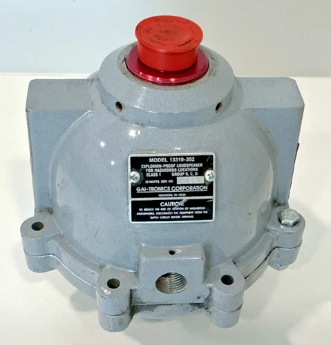 GAI-TRONICS 13310-202 Explosion-Proof Loudspeaker — primary product image