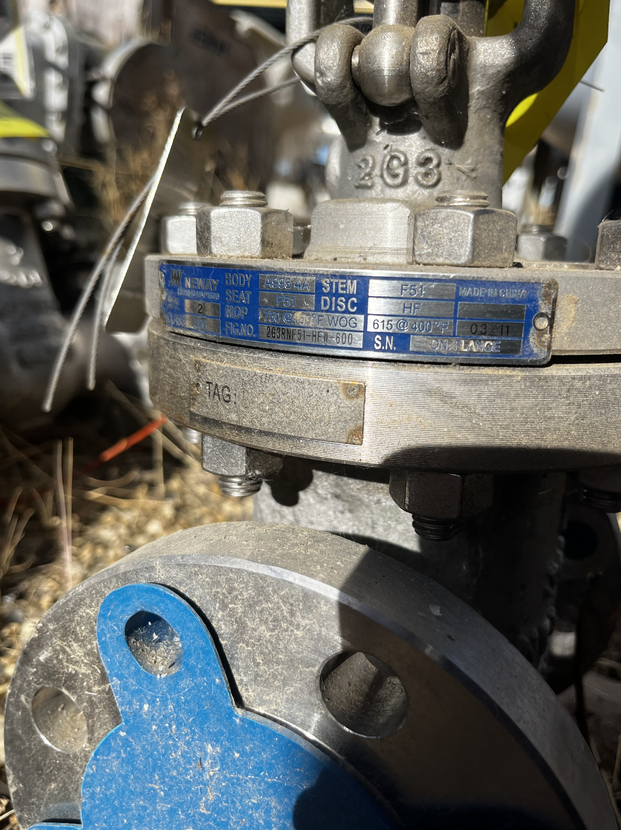 Neway 2GRNF51-HFW-600 2-Inch Class 300 Gate Valve — product image 3 of 3