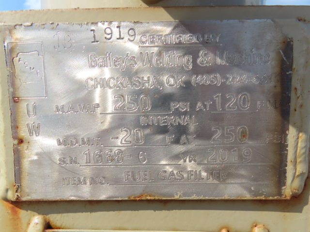 Bailey's Welding & Machine Fuel Gas Filter 6 3/4" x 4'3" — product image 5 of 8