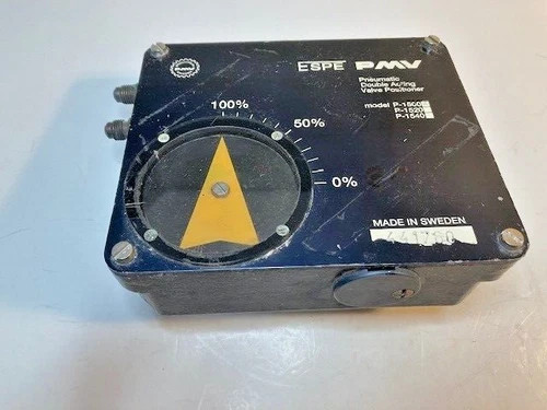 PMV P-1500 Pneumatic Double Acting Valve Positioner