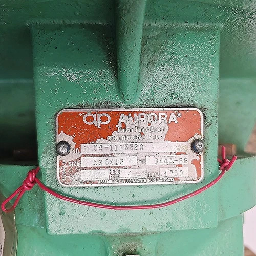 Aurora 5x6x12 344A-BF Centrifugal Pump 1750 RPM — product image 5 of 7