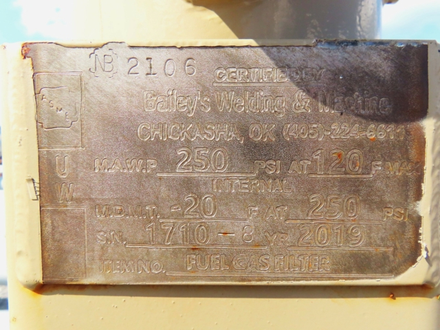 Bailey's Welding Fuel Gas Filter 6-3/4" x 4'3" — product image 6 of 10