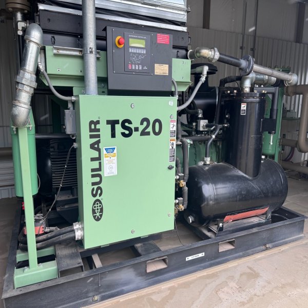 Sullair TS20C-250 Two-Stage Rotary Screw Air Compressor