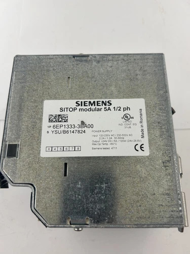 Siemens SITOP Modular Power Supply 6EP1333-3BA00 24VDC 5A — product image 2 of 6