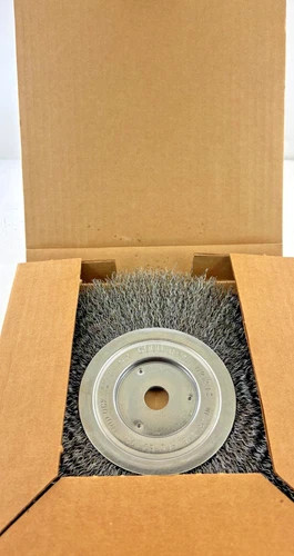 Weiler Coarse Crimped Wire Wheel Brush 5X887A (Model 01175) — product image 2 of 4