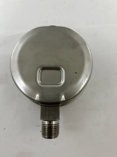 WIKA Type 233.53 4" Liquid-Filled Industrial Pressure Gauge, 0-1000 psi, 1/2" NPT Lower Mount — product image 3 of 3