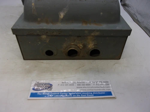 Square D H361N Heavy Duty Safety Switch, 30A, 600V, 3-Pole, Fusible, NEMA 1 — product image 8 of 9