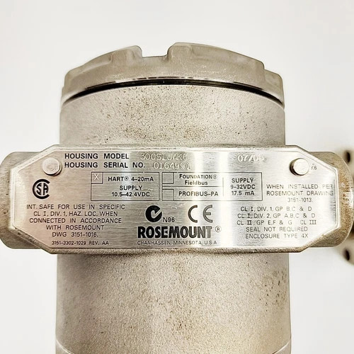 Rosemount 3051S2CG4A2B11A1JK6 Coplanar Gage Pressure Transmitter — product image 3 of 5