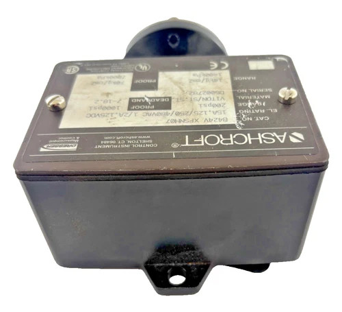 Ashcroft B424V XFSNH07 Pressure Switch, 0-200 PSI — product image 4 of 7