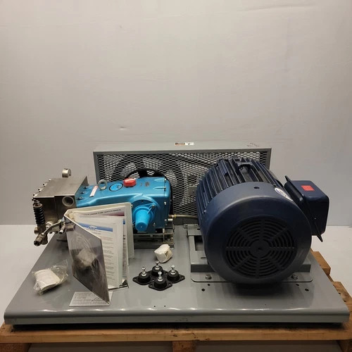 Cat Pumps 3801K.CO2 Triplex Plunger Pump with 15 HP Marathon Electric Motor — product image 20 of 21