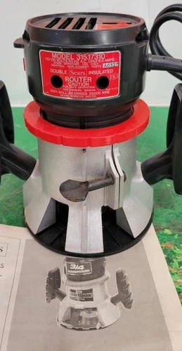 Craftsman 3/4 HP Plunge Router Model 315.17480 — product image 3 of 4