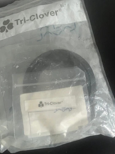 Alfa Laval Tri-Clover 4" Valve Gasket 51-4-42-E with Brass Sleeves 51-4-08 — product image 5 of 5