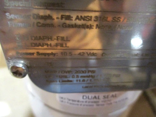 ABB 2600T Series Gauge Pressure Transmitter 266HSHQSTA1E6L1S2N2 — product image 10 of 10