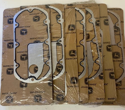 John Deere Engine Oil Cooler Gasket RE132396 (Lot of 7)