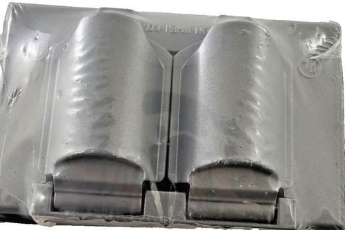 Pass & Seymour CA8GH Horizontal Duplex Outlet Box Cover - Weatherproof, Grey