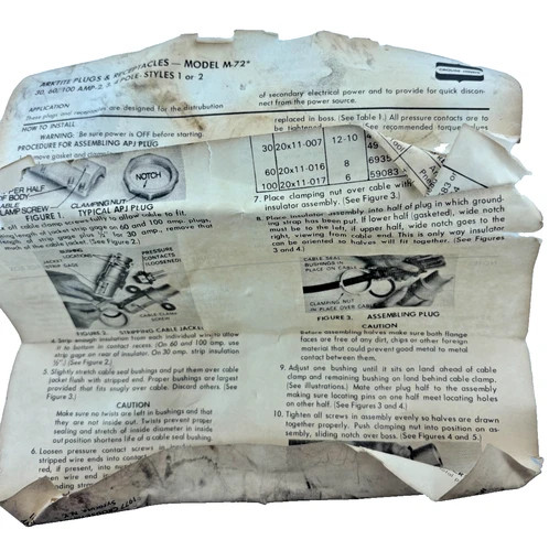 Crouse-Hinds Arktite AR342 30 Amp Heavy-Duty Receptacle — product image 7 of 7