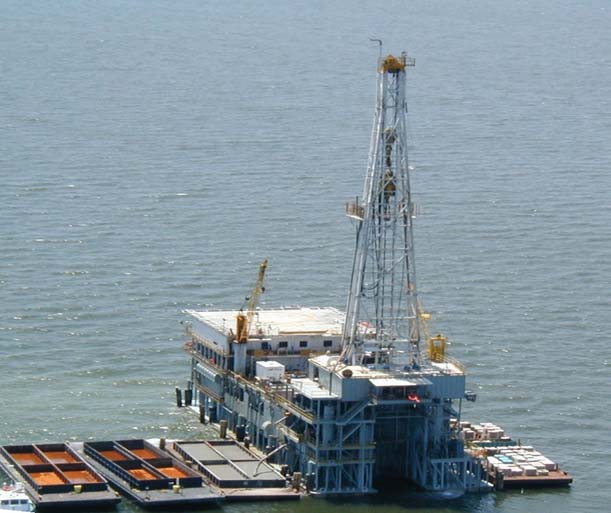 3000 HP Posted Barge Drilling Rig 72B