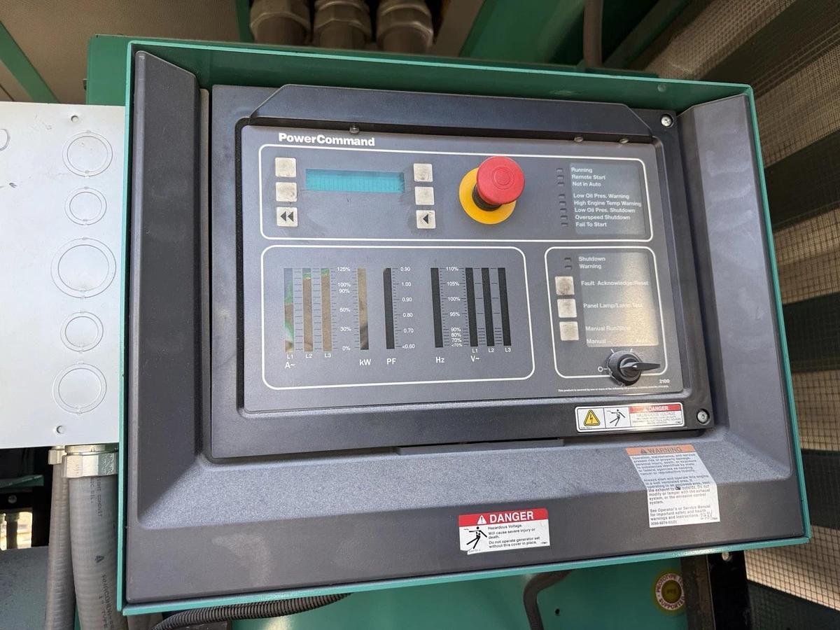 Cummins DFEK 500kW Standby / 455kW Prime Sound Attenuated Diesel Generator Set — product image 2 of 10