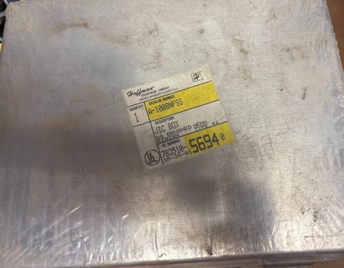 Hoffman A-1008NFSS Stainless Steel JIC Clamp Cover Enclosure Type 4X — primary product image