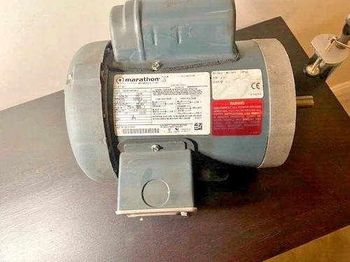 Marathon Electric D311 AC Motor VE56C34F5301K 1/2 HP 3450 RPM 56C Frame