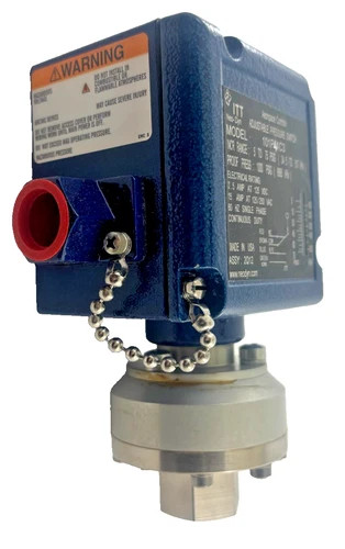 ITT Neo-Dyn Adjustable Pressure Switch 101P41C3 5-75 PSIG — product image 5 of 6