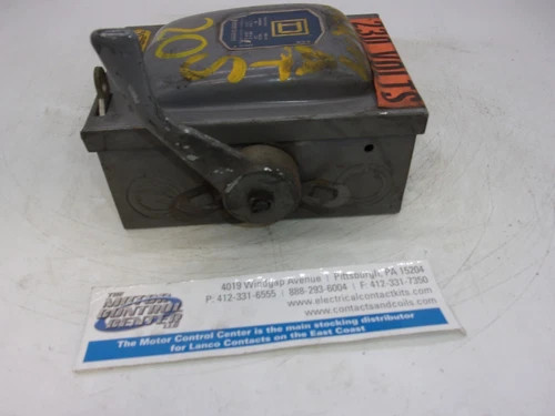Square D 45251 30 Amp 240 Volt Fusible Disconnect Switch 2 Pole — product image 5 of 8