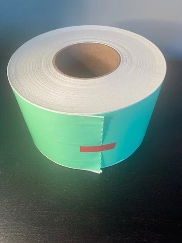 EIM Thermal Transfer Labels 640056 Green 4"x6" Perforated — product image 4 of 4