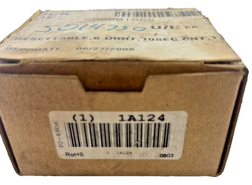 Redington P2-4906 6-Digit Resettable Electromechanical Counter — product image 6 of 7