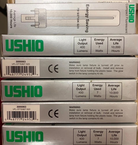 Ushio CF7S/827 Compact Fluorescent Bulb - Lot of 13 — primary product image