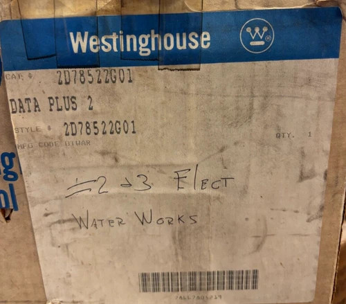 Westinghouse IQ Data Plus II Operator Interface Module 2D78522G01 — primary product image