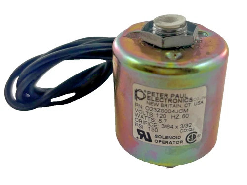 Peter Paul Electronics Solenoid Operator 023Z0004JCM 120V 60Hz — primary product image