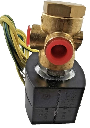 ASCO Red-Hat II EFHB8320G174 Solenoid Valve 1/4" 3-Way Brass — product image 5 of 7