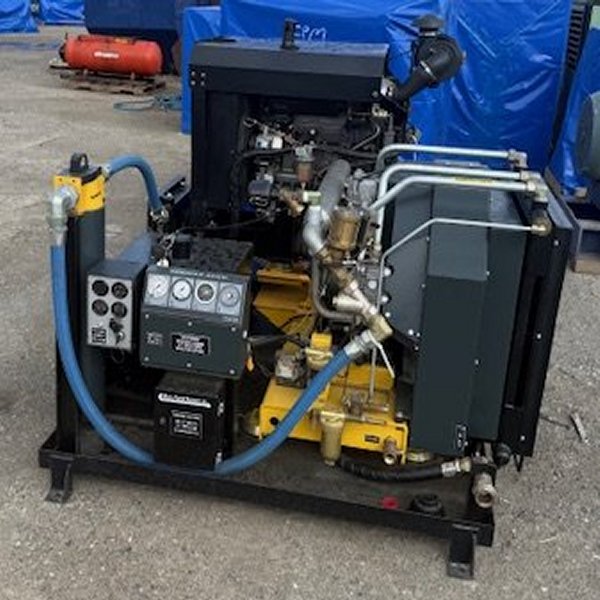 Kaeser N-1100-G Diesel Engine Driven Booster Air Compressor Package with Yanmar 4TNV98T-NSA Engine