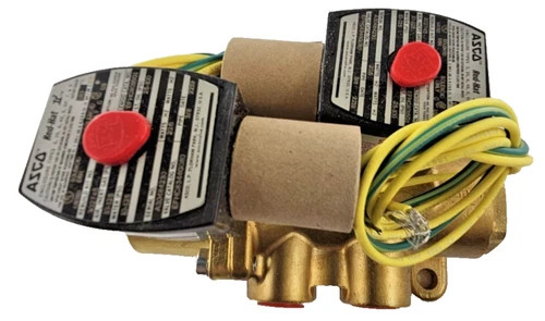 ASCO RedHat EFHC8344G080 3/8 Inch Brass 4-Way Solenoid Valve — product image 3 of 8