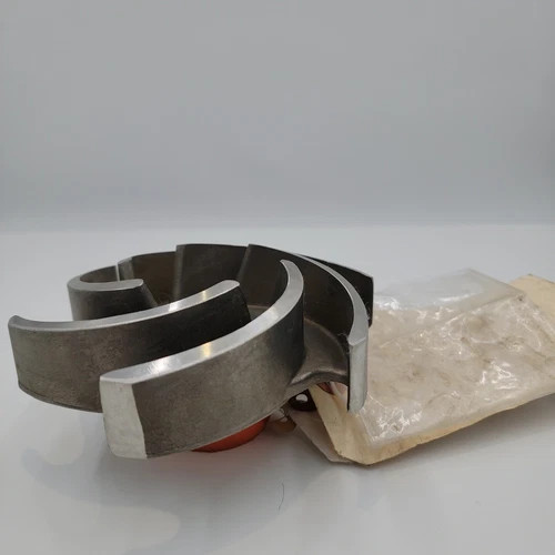 Goulds 3196 MTX Centrifugal Pump Impeller, 2x3-6, 6 Vane, 5.875" Diameter, 316SS — product image 5 of 9
